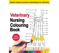 Gandy Lewis Veterinary Nursing Colouring Book - Master Animal Anatom (Tascabile)