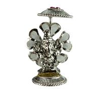 Ganesh Amuleto Elefante Figurina IN Metallo Dieu Indù 8411