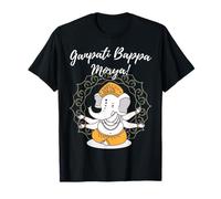 Ganesh Chaturthi Dio Indù Elefante Signore Ganeshotsav Maglietta