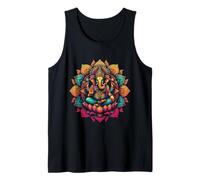 Ganesh Simbolo Yoga Indù Elefante Dio Ganesha Puja Canotta