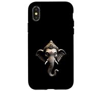 Ganesha Head Hindu Dio Art Custodia per iPhone X/XS