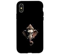 Ganesha Head Hindu Dio Art Custodia per iPhone X/XS