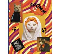 Gang of Cool Cats Notebook: No Stupid People Beyond This Point | 120 Pages | 7.5 x 9.25 in | Matte Cover