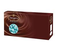 Gangemi Confetti al Cioccolato Forma Cuore Celeste - Pacco da 2 x 1000 g