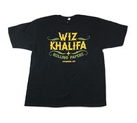 GANGSHI Wiz Khalifa Rolling Papers Piffsburgh Black T Shirt Merch L
