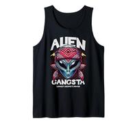 Gangsta Alien Bandana Loyalty Respect Power Canotta