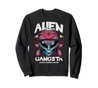 Gangsta Alien Bandana Loyalty Respect Power Felpa