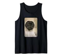 Gangsta Kitty Gangster Black Cat Meme Funny Cats Gang Humor Canotta