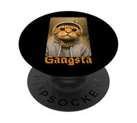 Gangsta Kitty Gangster Cat Meme Funny Cats Gang Humor PopSockets PopGrip Adesivo