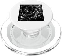 Gangster Boston Terrier Street Noir Dog Design divertente PopSockets PopGrip per MagSafe