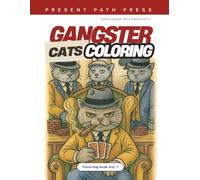Gangster Cats Coloring Book: Elegant Mafia Mandalas with Cigars, Class, and Feline Attitude