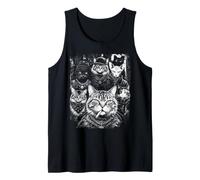 Gangster Cats Quartiere Hip Hop Cat Mafia Pet Squad Canotta