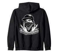 GANGSTER LOVE Bandana Westside Gang Rap West Coast Hip Hop Felpa con Cappuccio