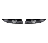 gangxiao Gruppo Fendinebbia Per S&koda Per Fabia MK2 5J 2011-2014 Paraurti Anteriore Auto Fendinebbia Lampada Segnalazione Lampadina 5J0941699B 5J0941700B(Black 1 Pair)