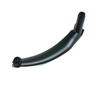 gangxiao Interno Auto Maniglia Porta per BMW E70 X5 E71 E72 X6 SAV Auto Pannello Interno della Porta Maniglia Tirare Trim Copertura Accessori(Black(One The Left))