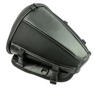 gangxiao Moto Impermeabile Passeggero PU Pelle Serbatoio Bagagli Borsa Da Sella Borsa Moto Sella Bagagli(MESH)
