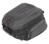 gangxiao Moto Sedile Posteriore Borsa Bagaglio Sella Espandibile 23-35L Grande Capacità Universale Guida Posteriore Moto Sella Bagagli(B)