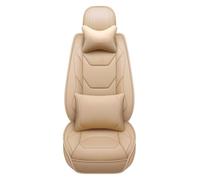 gangxiao Per A4 B8 B6 B7 Per A3 8P A5 Per Sportback Per Q2 Q3 Per A7 Q7 4L 100 Per C4 A6 4F Coprisedile Seggiolino Auto Cuscini Auto Coprisedili Anteriore(Beige,Deluxe Edition)