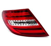 gangxiao Per M&ercedes Per B&enz W204 C300 C180 C200 C220 C260 C280 2008-2010 Per DRL 2011-2014 Indicatore Direzione LED Fanale Posteriore Auto Rimorchio Auto Lampada Coda(Left,2011-2014)