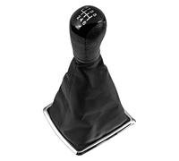 gangxiao Pomello Cambio Per Focus 2 Per Mondeo MK2 2004-2011 Pomello Cambio Cuffia Leva Custodia Copertura(6 Speed Black)