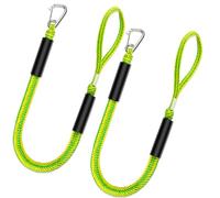 GANGXUN Ormeggio con 1,2 m Bungee Dock Line 2-Pack - Accessori essenziali per diverse moto d'acqua costruite in snubber, kayak, moto d'acqua, SeaDoo, Jet Ski, pontone, canoa, barca a motore