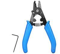 GANMEI VCFS-33 - Pinza per snudare le fibre a tre porte strumenti FTTH disnuditore di fili a fibra