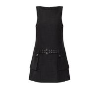 Ganni - Abito con cintura decorativa - - Dresses - Donna - Grigio - S