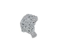 Ganni - Alpaca Crochet Bonnet - - Accessories - unisex - Grigio - ONE SIZE