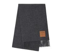 Ganni - Double Face Wool Solid Scarf - - Accessories - Donna - Grigio - ONE SIZE