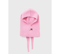 Ganni Future Wool Balaclava women Balaclavas pink in taglia:ONE SIZE