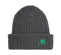 Ganni - Future Wool Knit Beanie - - Accessories - Donna - Grigio - ONE SIZE