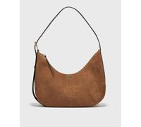Ganni Hobo Belt Medium Suede women Handbags brown in taglia:ONE SIZE