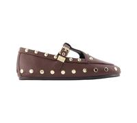 Ganni - Mocassini Mary Jenny - - Shoes - Donna - Marrone - 39 EU