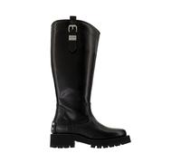 Ganni - Stivali Alti Sintetici Neri - - Shoes - Donna - Nero - 37 EU