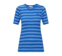 Ganni - Top a Righe con Lavorazione a Coste - - Tops - Donna - Blu - S