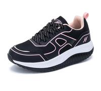 GANNOU Scarpe da donna, comode da camminare, per il tempo libero, con suola antiscivolo 37-42,5, Colore: rosa., 37 EU