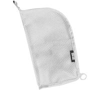 GANPUB 1 borsa da viaggio per spazzolino da denti, borsa da viaggio per cosmetici, cosmetici, spazzolino da denti, dentifricio, cosmetici, contenitore per spazzolini da denti e accessori (bianco),
