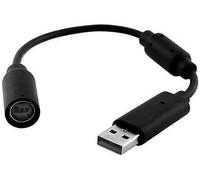 GANPUB Cavo adattatore USB per PC con cavo audio nero per controller Xbox 360 RockSmith Real Tone Cable