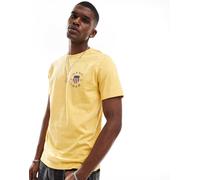 GANT - 1949 - T-shirt gialla con logo dello scudo-Giallo 62