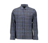 Gant, ,Shirts ,Uomo ,Blu ,S Elegante Camicia in Cotone Blu
