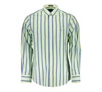 Gant Abbigliamento Uomo Camicie Camicia maniche lunghe Giallo S Regular Fit Cort