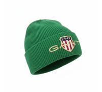 Gant Archive Shield Beanie Cappello Uomo L/XL Suntuoso Verde Misto Lana