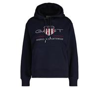 Gant Felpa Con Cappuccio Archive Shield
