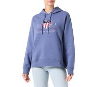 GANT Archive Shield Hoodie, Felpa con Cappuccio Bambini Unisex, Dusty Navy,