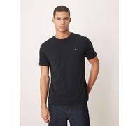 GANT - Archive - T-shirt nera con logo a stemma-Nero 42