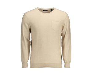Gant Beige Cotton Men Sweater - S