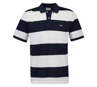 GANT Blocco a Righe Polo, Blu - Evening Blue, M