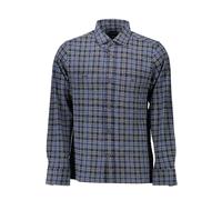 Gant Blu Cotton Men Shirt - S