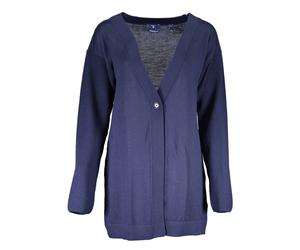 Gant Blu Wool Womens Cardigan - XS