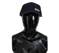Gant Blue Cotton Logo Print Baseball Cap Casual Hat